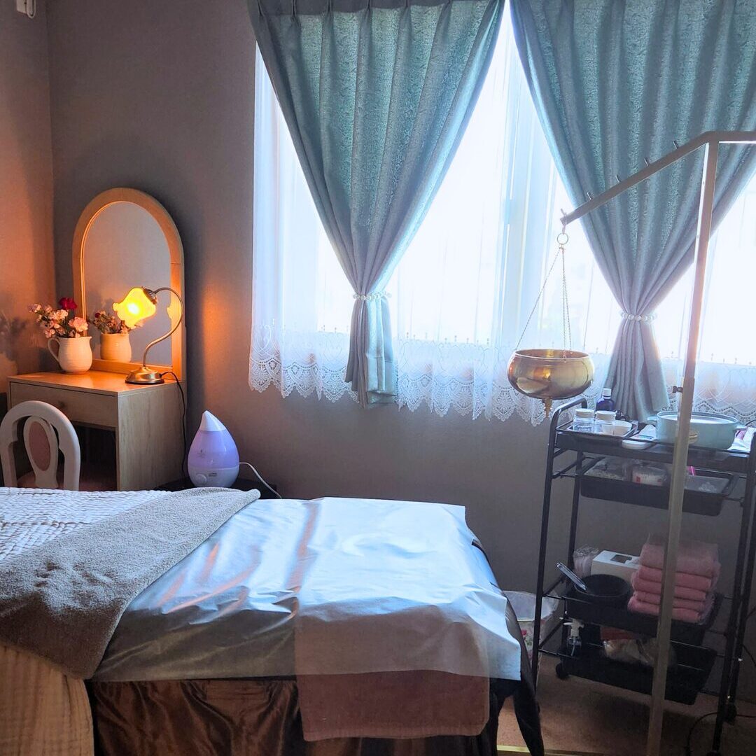 名古屋市天白区にある「森の時計」アビヤンガ施術専用のリラックスルーム