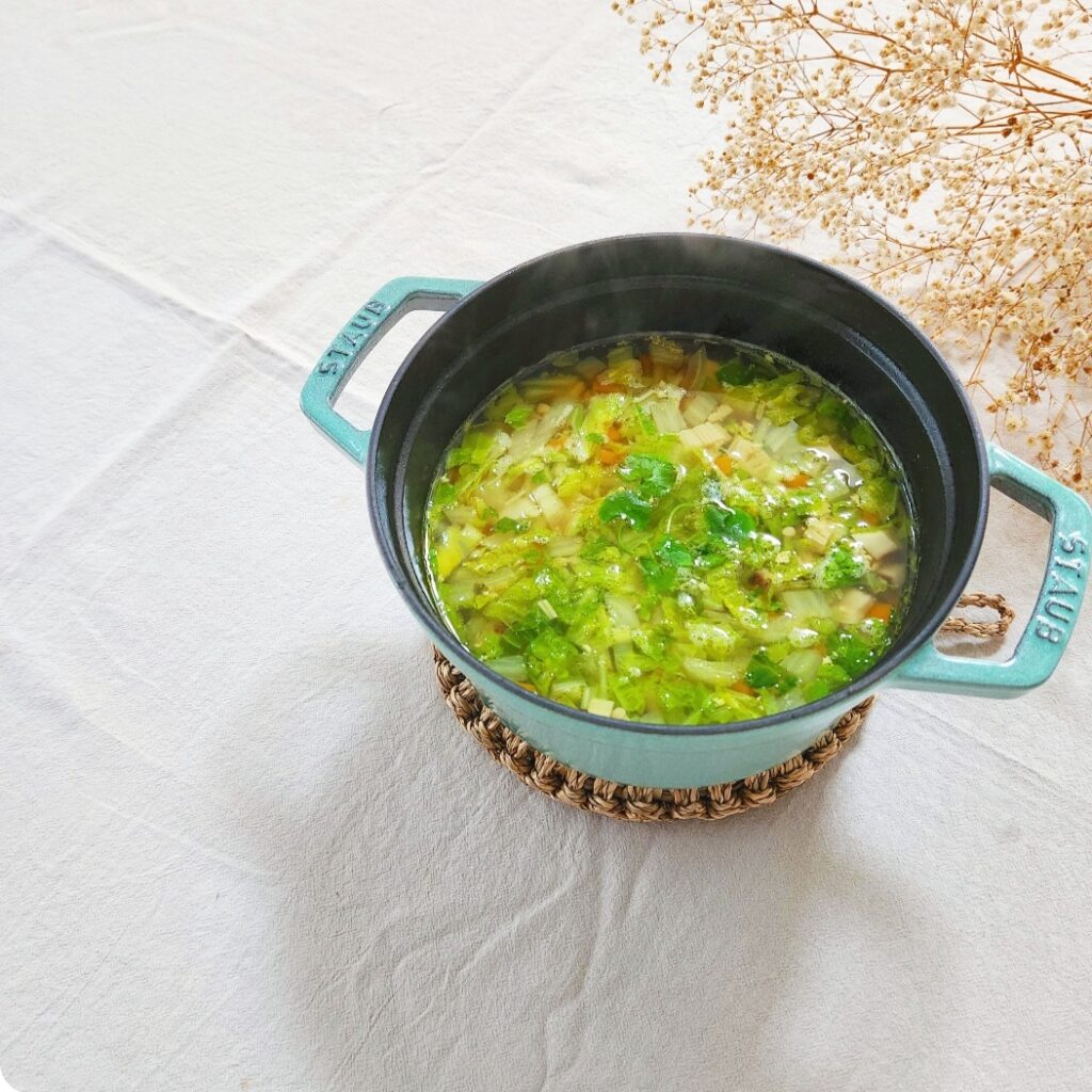 消化の火を整えるアーユルヴェーダのスパイススープ